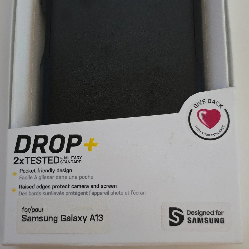 Otterbox Commuter Lite Samsung Galaxy A13 Black Phone Case 2x Tested
